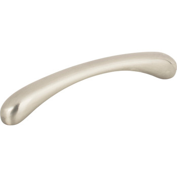 Atlas Homewares, Successi, 5 1/16" (128mm) Round end Curved Pull, Brushed Nickel - alt view 1