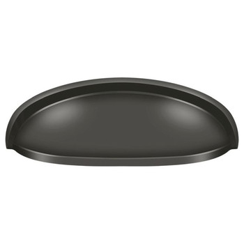 Deltana, 4 1/2" Total Length Cup Pull, Oil Rubbed Bronze