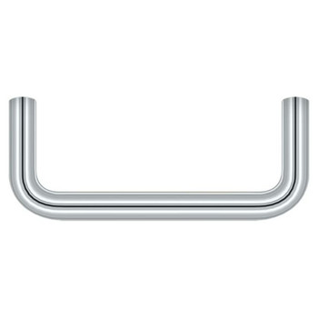 Deltana, 3" Wire Pull, Polished Chrome
