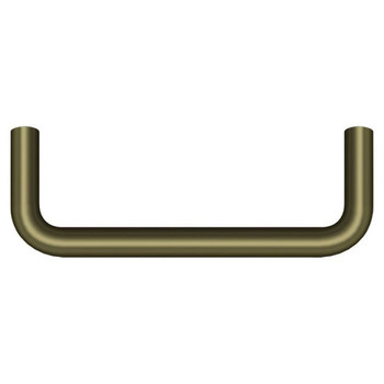 Deltana, 3 1/2" Wire Pull, Antique Brass