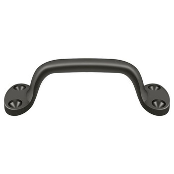 Deltana, 5" Front Mounted Straight Pull, Oil Rubbed Bronze