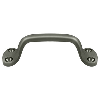 Deltana, 5" Front Mounted Straight Pull, Antique Nickel