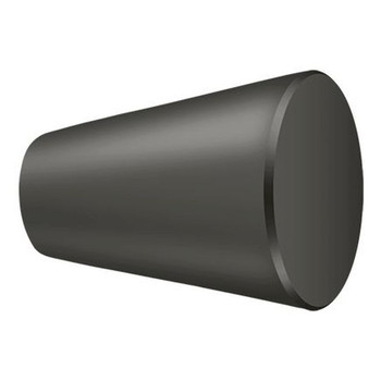 Deltana, 3/4" Cone Round Knob, Oil Rubbed Bronze