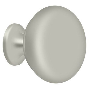 Deltana, 1 1/4" Round Knob, Brushed Nickel