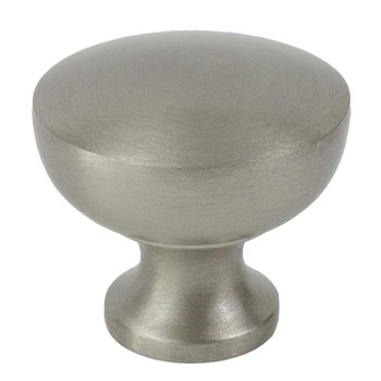 Rusticware, 1 3/8" Round Flat Top Knob, Satin Nickel