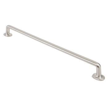 Rusticware, 12" Rounded End Straight Pull, Satin Nickel