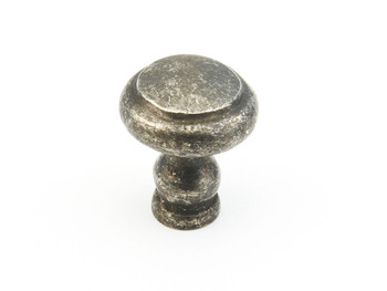 Schaub and Company, Artifex, 1 1/8" Round Knob, Dark Pewter