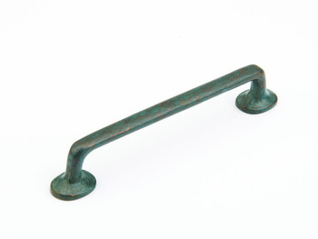 Schaub and Company, Cast Bronze Mountain, 6" Straight Pull, Verde Imperiale