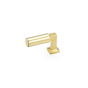 Schaub and Company, Haniburton, 2" Finger Pull, Unlacquered Brass