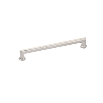 Schaub and Company, Empire, 8" Straight Pull, Brushed Nickel