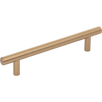 Elements, Naples, 5 1/16" (128mm), 6 15/16" Total Length Bar Pull, Satin Bronze