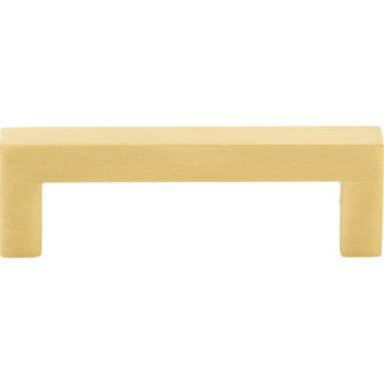 Elements, Stanton, 3" Straight Pull, Brushed Gold - alternate view 1