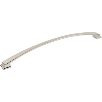 Jeffrey Alexander, Roman, 12" (305mm) Curved Pull, Polished Nickel