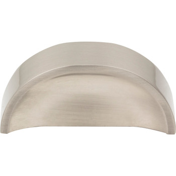 Jeffrey Alexander, Elara, 1 1/4" (32mm) Straight Pull, Satin Nickel - alternate view