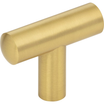 Jeffrey Alexander, Key West, 1 7/8" Length Pull Knob, Brushed Gold