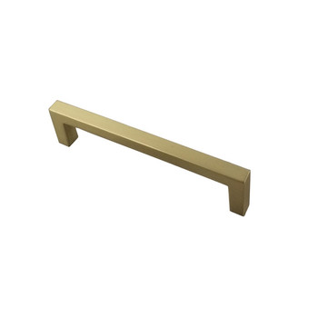 Century, Kai, 5 1/16" (128mm) Square End Straight Pull, Brushed Brass