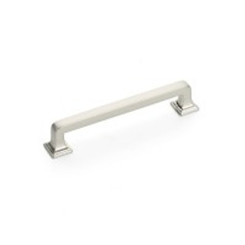 Schaub and Company, Menlo Park, 5" Straight Pull, Brushed Nickel