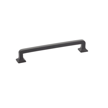 Schaub and Company, Menlo Park, 6" Straight Pull, Matte Black