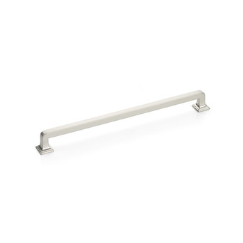 Schaub and Company, Menlo Park, 10" Straight Pull, Brushed Nickel