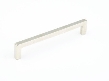 Schaub and Company, Vinci, 6" Straight Pull, Polished White Bronze