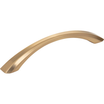 Jeffrey Alexander, Wheeler, 5 1/16" (128mm) Curved Pull, Satin Bronze