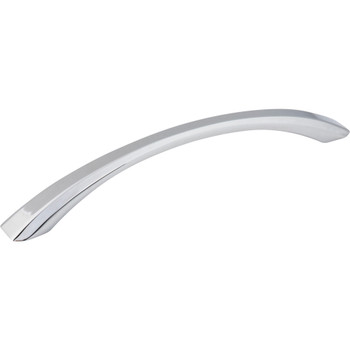 Jeffrey Alexander, Wheeler, 6 5/16" (160mm) Curved Pull, Polished Chrome