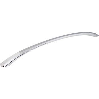 Jeffrey Alexander, Wheeler, 18" Curved Appliance Pull, Polished Chrome