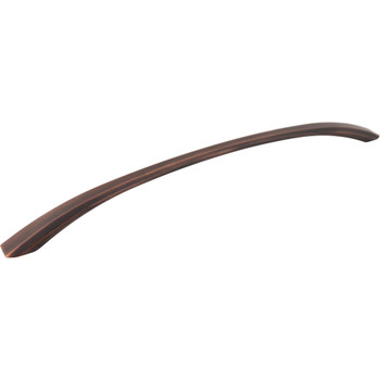 Jeffrey Alexander, Wheeler, 18" Curved Appliance Pull, Brushed Oil Rubbed Bronze