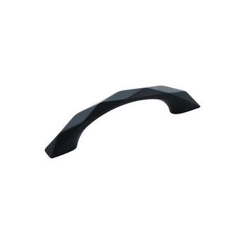 Belwith Hickory, Karat, 3" Curved Pull, Matte Black