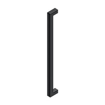 Deltana, 24" Extra Large Contemporary Straight Pull, Paint Black