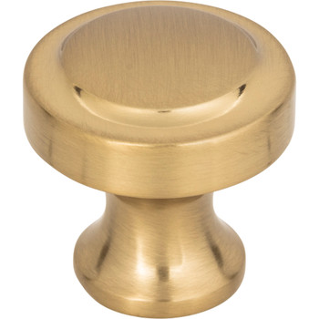 Atlas Homewares, Bradbury, 1 1/4" Round Knob, Warm Brass