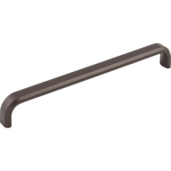 Top Knobs, Ellis, Telfair, 7 9/16" (192mm) Straight Pull, Ash Gray - Angle View