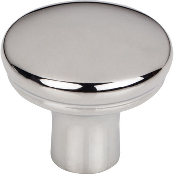 Top Knobs, Ellis, Julian, 1 1/4" Round Knob, Polished Chrome