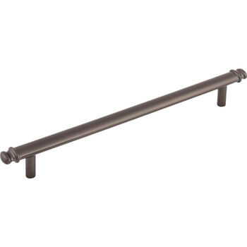 Top Knobs, Ellis, Julian, 7 9/16" (192mm) Bar Pull, Ash Gray - Angle View