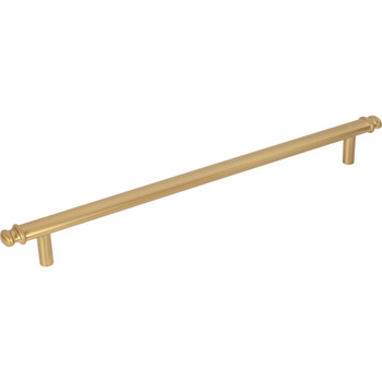 Top Knobs, Ellis, Julian, 8 13/16" (224mm) Bar Pull, Honey Bronze - Angle View