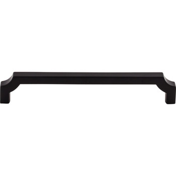 Top Knobs, Ellis, Davenport, 6 5/16" (160mm) Straight Pull, Flat Black