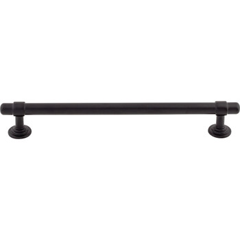 Top Knobs, Ellis, Ellis, 7 9/16" (192mm) Bar Pull, Flat Black