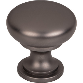 Top Knobs, Nouveau, 1 3/16" Hollow Round Knob, Ash Gray