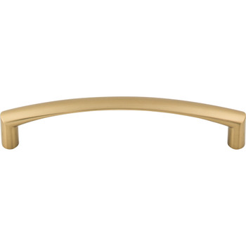 Top Knobs, Nouveau, Griggs, 5 1/16" (128mm) Curved Pull, Honey Bronze