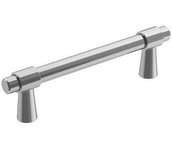 Amerock, Destine, 3 3/4" (96mm) Bar Pull, Polished Chrome