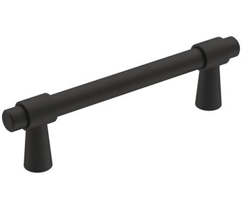 Amerock, Destine, 3 3/4" (96mm) Bar Pull, Matte Black