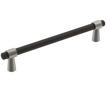 Amerock, Mergence, 6 5/16" (160mm) Bar Pull, Satin Nickel