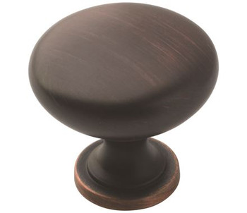 Amerock, Edona, 1 1/4" Round Knob, Oil Rubbed Bronze