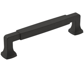 Amerock, Stature, 5 1/16" (128mm) Straight Pull, Matte Black