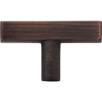 Jeffrey Alexander, Dominique, 2" Pull Knob, Brushed Oil Rubbed Bronze - alternate view 1