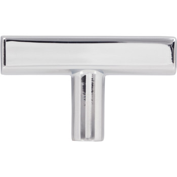 Jeffrey Alexander, Dominique, 2" Pull Knob, Polished Chrome - alternate view 1