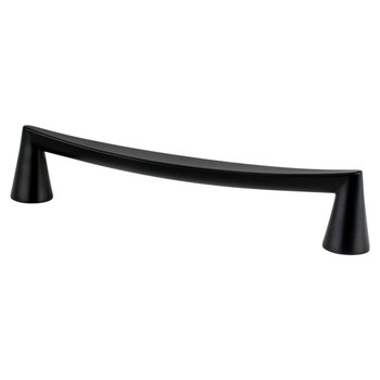 Berenson, Domestic Bliss, 6 5/16" (160mm) Straight Pull, Matte Black