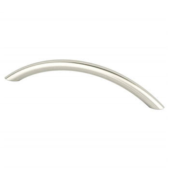 Berenson, Contemporary Advantage Three, 5 1/16" (128mm) Arch Pull, Brushed Nickel