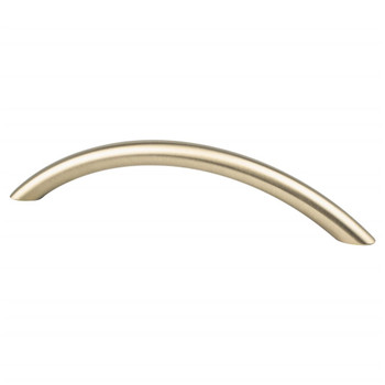 Berenson, Contemporary Advantage Three, 5 1/16" (128mm) Arch Pull, Champagne