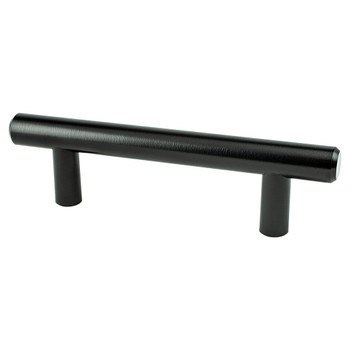 Berenson, Transitional Advantage Two, 3" Bar Pull, Matte Black